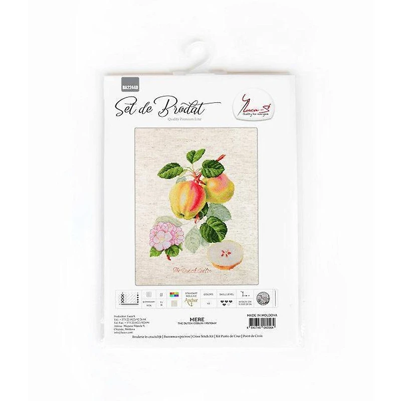 Luca-s The Dutch Codlin Counted Cross Stitch Kit