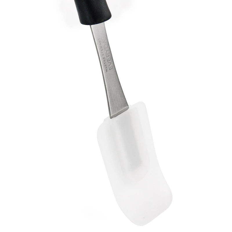 Martha Stewart Everyday Gray Silicone Kitchen Scraper Utensil