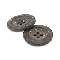 Dritz® 23mm Brown Recycled Coconut Round Buttons, 6ct.