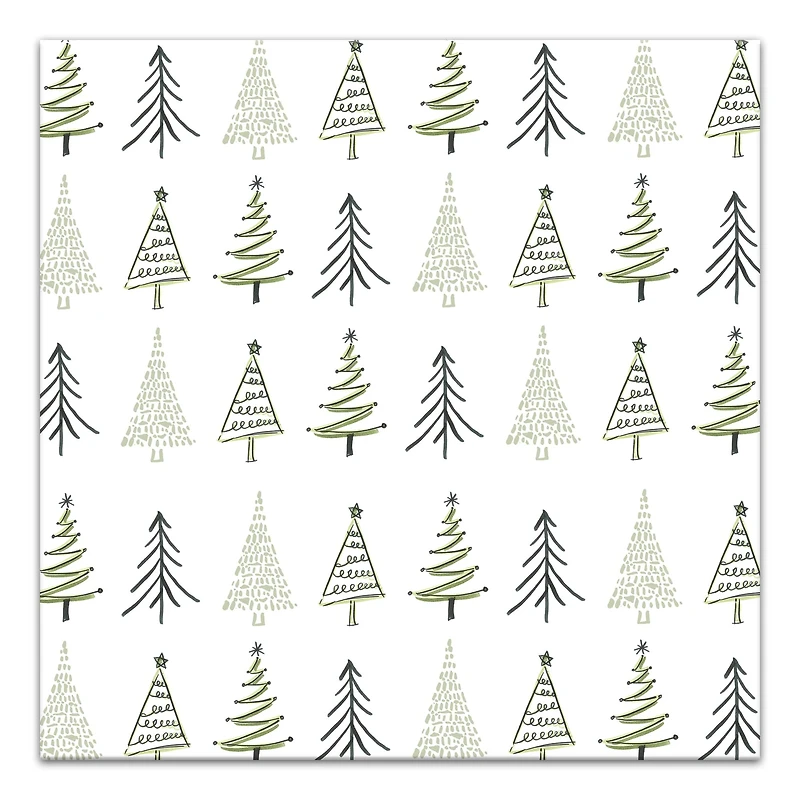 Tree Mat 24x24 Canvas Wall Art