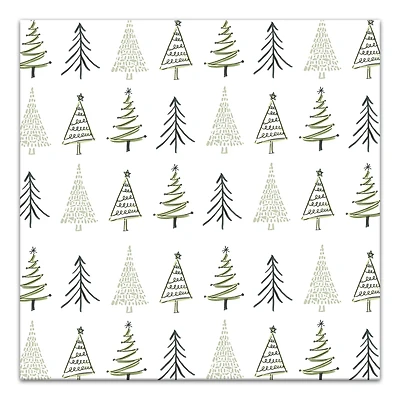 Tree Mat 24x24 Canvas Wall Art