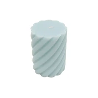 Lightly Fragranced Twist Pillar Candle by Ashland