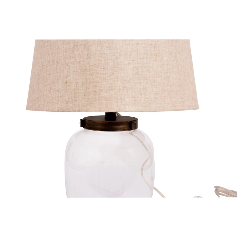 Hello Honey® 23" Glass Fillable Table Lamp