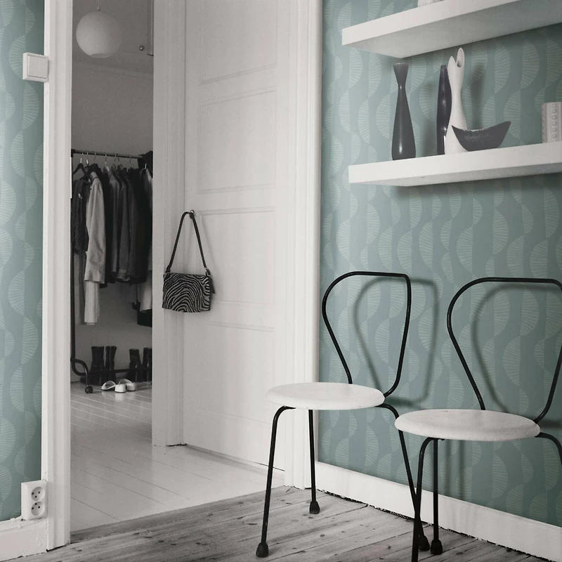 RoomMates Seychelles Wave Peel & Stick Wallpaper