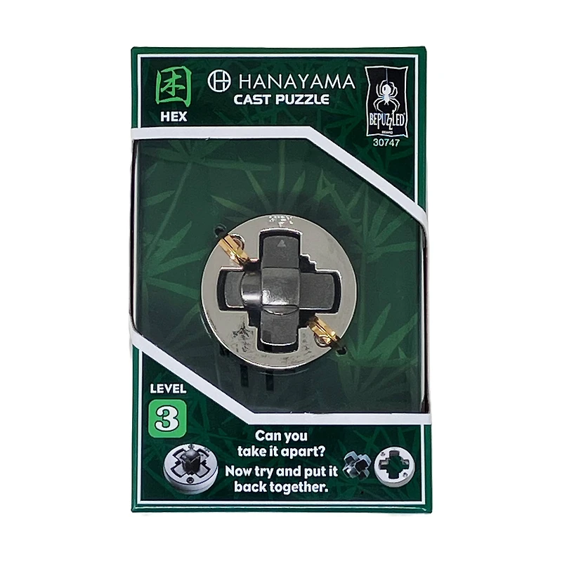 Hanayama Level 3 Cast Puzzle - Hex