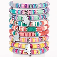 Make It Real Disney Princess Royal Rounds Heishi Beads Bracelet Activity Kit