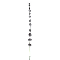 Gray Lavender Pom Pom Stem, 6ct.