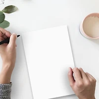 JAM Paper Bright White Wove 8.5" x 11" Extra Heavy Weight 130lb. Strathmore Cardstock