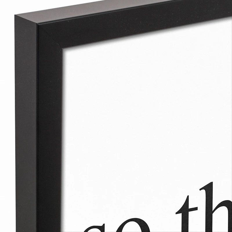 So This Is Love 13.73" x 13.73" Black Framed Canvas