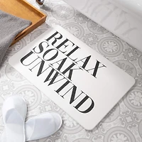 FloorPops Relax Soak Unwind Non-Slip Bath Mat