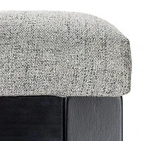 Hello Honey® 2.5ft. Crawford Mid-Century Modern Solid Wood Black Arm Chair