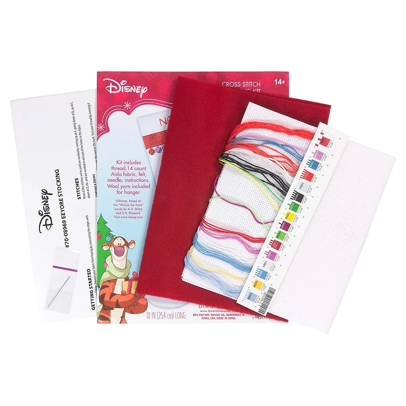 Dimensions® Counted Cross Stitch Kit, Eeyore Stocking