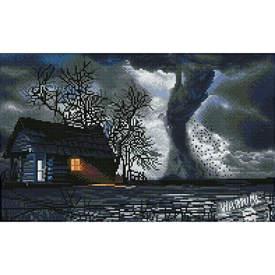 Diamond Dotz® Intermediate Twister Pre-Framed Diamond Painting Kit