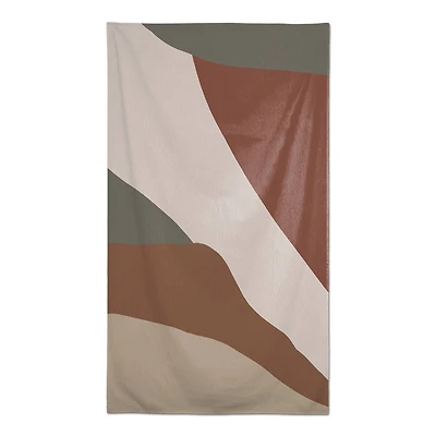 Earthy Tone Strokes Tablecloth