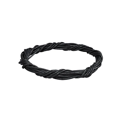 2mm Black Round Leather Cord by Bead Landing™, 25yd.