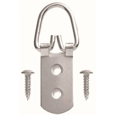 HangZ™ 75lb. 2 Hole D Rings, 50ct.