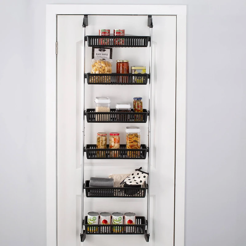 Organize It All Over the Door 6 Tier Basket Organizer