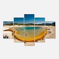 Designart - Yellowstone Heat Pool Panorama