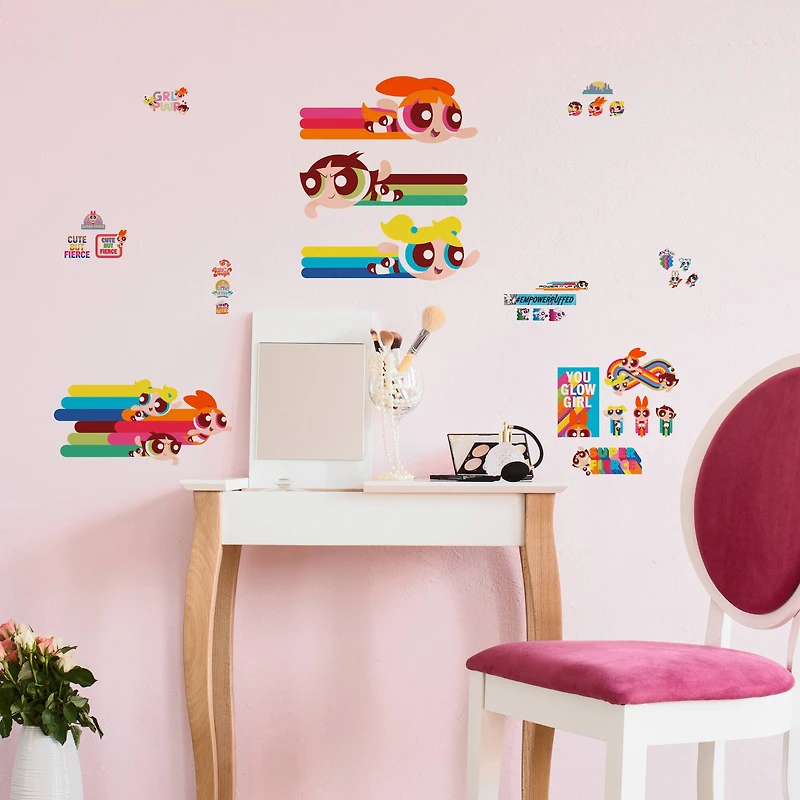 RoomMates Powerpuff Girls Peel & Stick Wall Decals