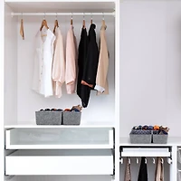 Welaxy Felt 3 Piece Stars Storage Bin Set