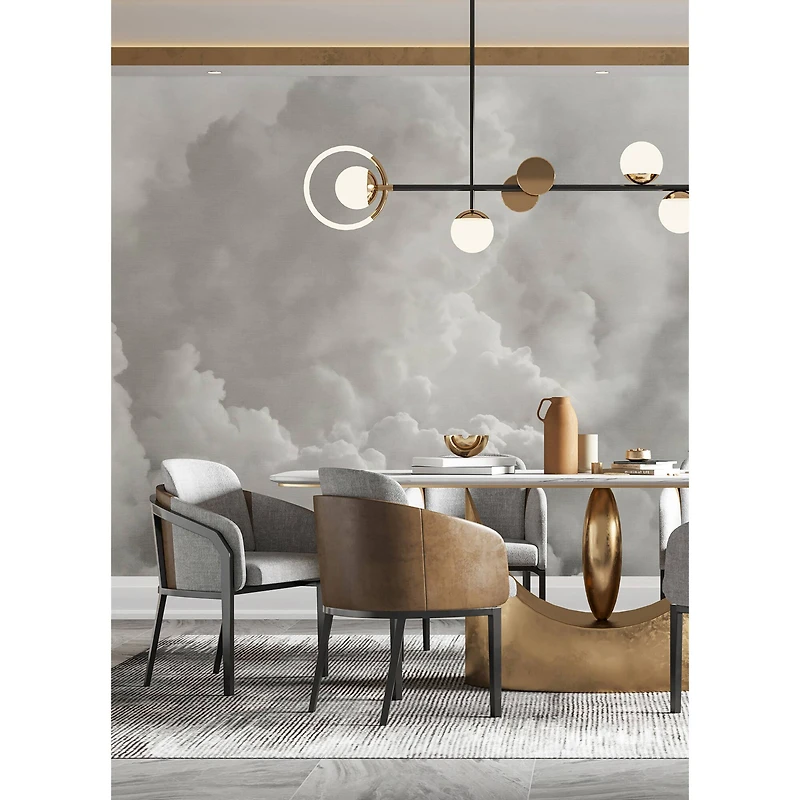 Katie Hunt Dove Gray In the Clouds Wall Mural
