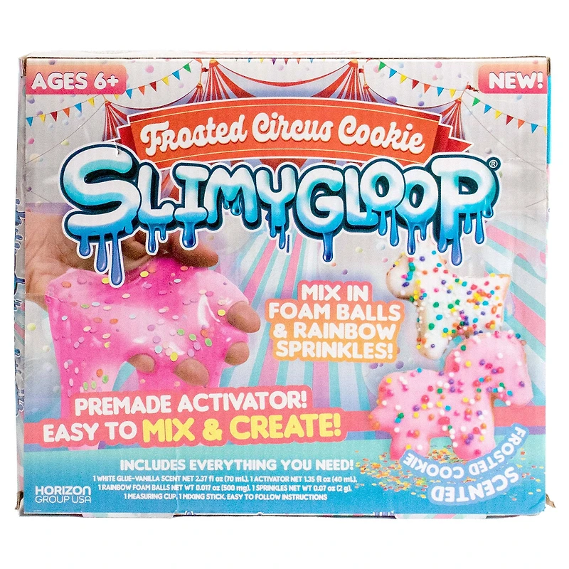 SlimyGloop® Frosted Circus Cookie