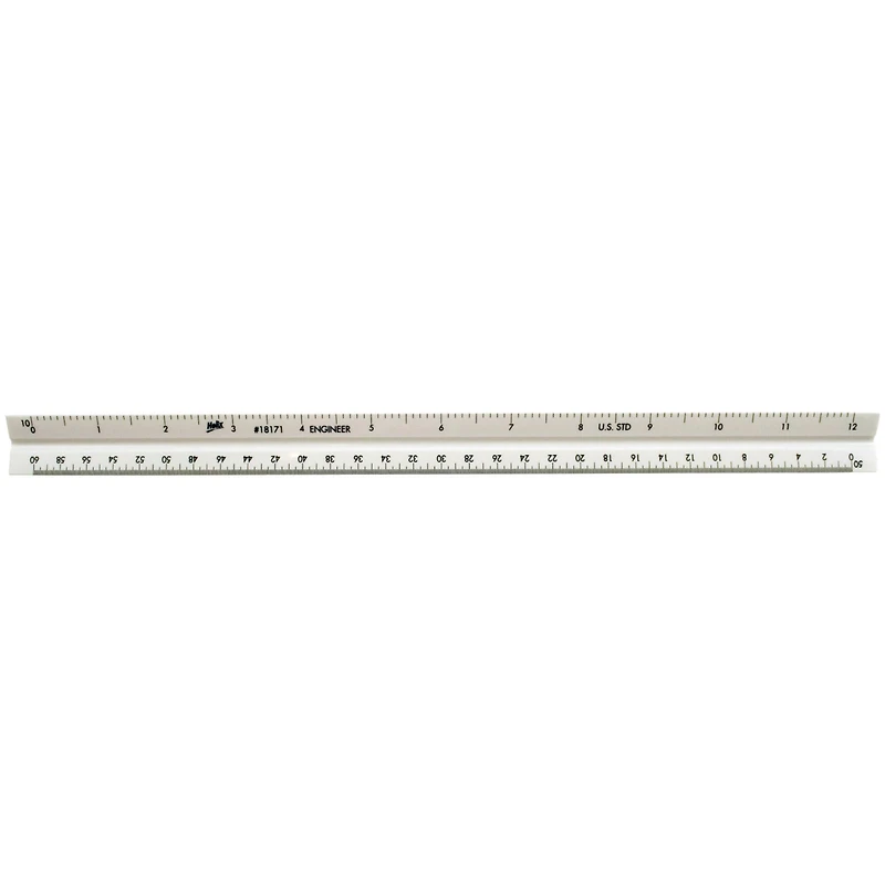 Helix® Engineering Triangular Scale, 12"