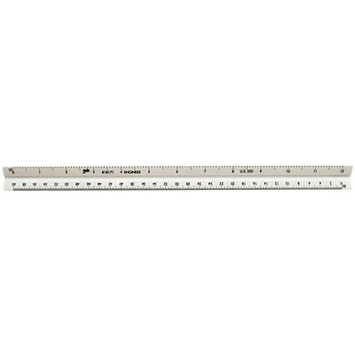 Helix® Engineering Triangular Scale, 12"