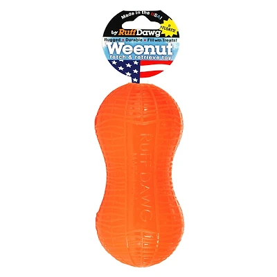 Ruff Dawg™ Weenut Rubber Indestructible Retrieving Dog Toy