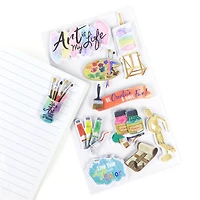 Painting Dimensional Stickers by Recollections™