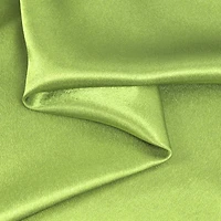 Lime Green Crepe Back Satin