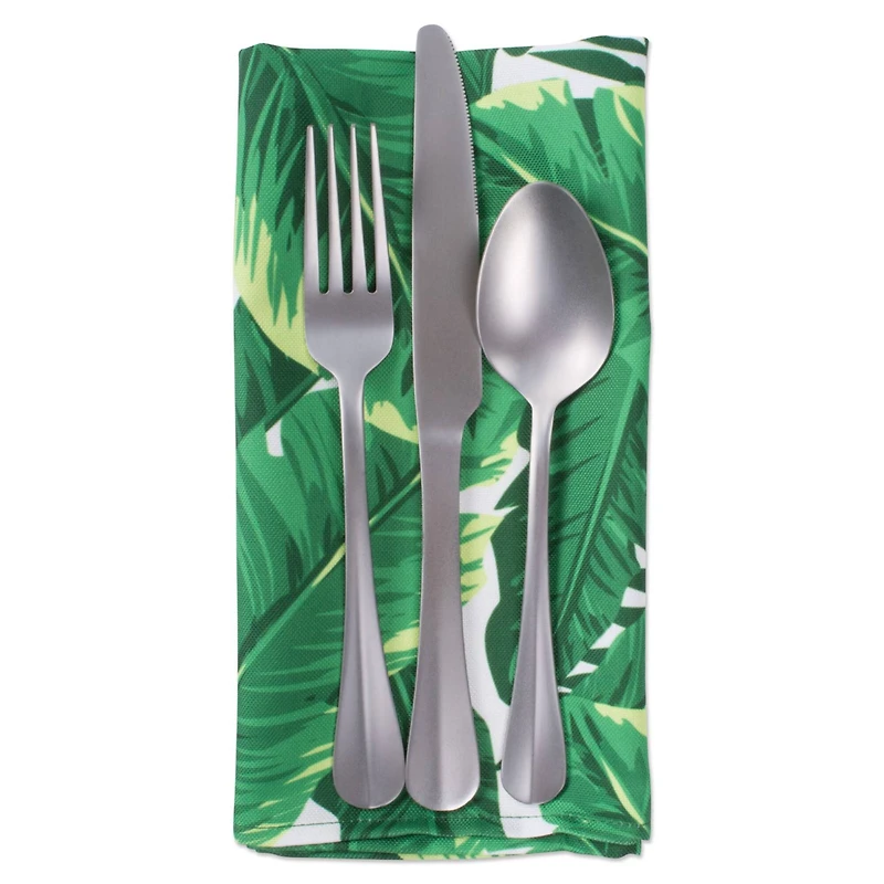 DII® Banana Leaf Print Outdoor Napkin, 6ct.