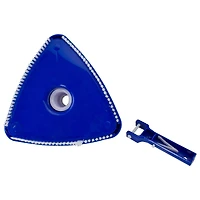 Pool Central 10.5" Triangular Weighted Swimming Pool Vacuum Head with Swivel Cuff