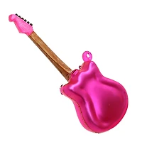 5.75" Pink Electric Guitar Glass Ornament by Ashland®