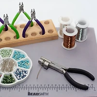 The Beadsmith® Little Wrapper Looping Pliers for 13mm, 16mm,20mm Rings