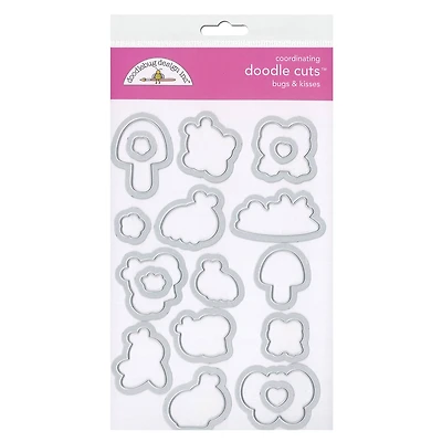 Doodlebug Design Inc.™ Doodle Cuts™ Bugs & Kisses Die Set