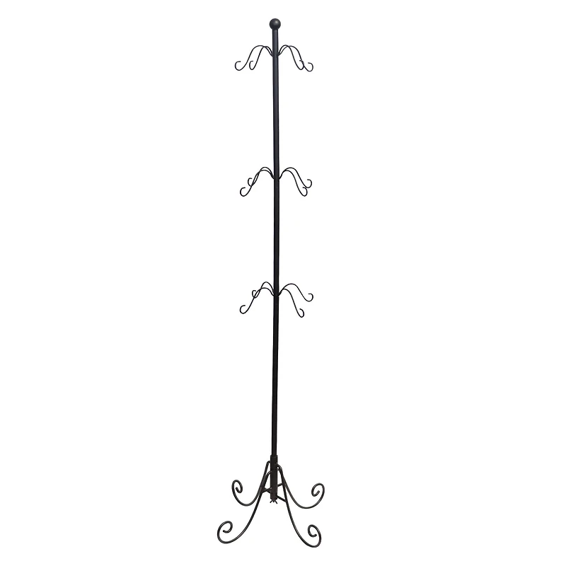 Haute Decor 54" Black Adjustable Christmas Stocking Tree Stand