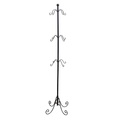 Haute Decor 54" Black Adjustable Christmas Stocking Tree Stand