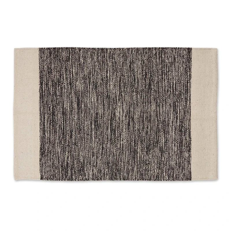 DII® Variegated Border Hand-Loomed Rug