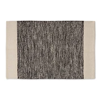 DII® Variegated Border Hand-Loomed Rug