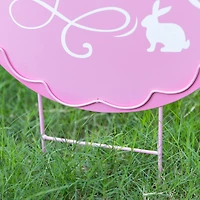 Glitzhome® 24" Easter Metal Egg Yard Stake