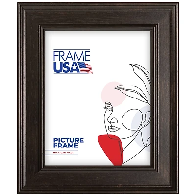Frame USA Café Beveled Espresso Single Image Picture Frame