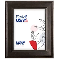 Frame USA Café Beveled Espresso Single Image Picture Frame