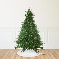6.5ft. Pre-Lit Real Touch™️ Minnesota Balsam Fir Artificial Christmas Tree, Warm White LED