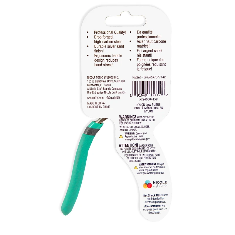 CousinDIY Precision Comfort Nylon Jaw Pliers