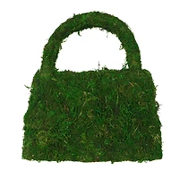 9" Green Decorative Moss Purse by Ashland®