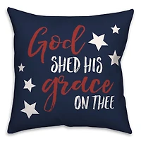 God Shed His Grace On Thee Throw Pillow