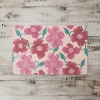 Pink Florals 27" x 18" Floor Mat