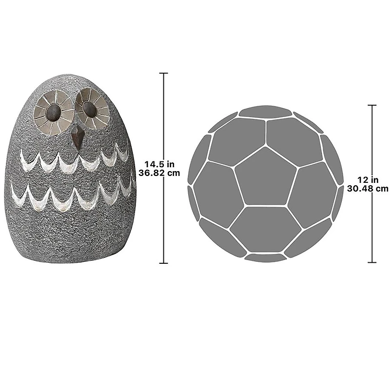 Design Toscano 14" Owl Garden Statue