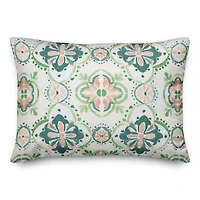 Pastel Medallions 14" x 20" Indoor / Outdoor Pillow